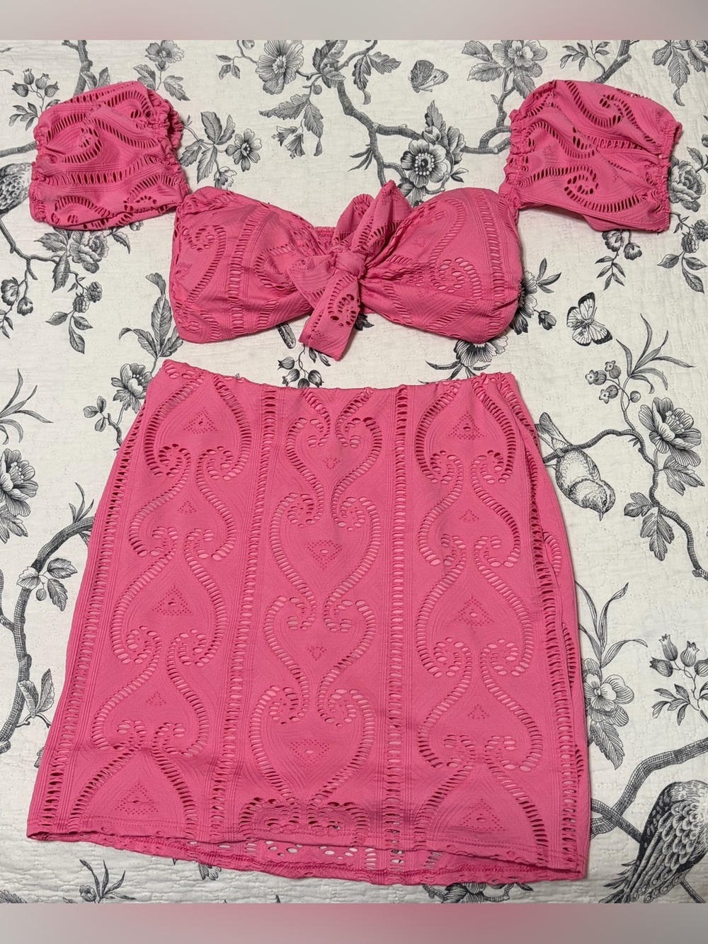 Pink two pieces set - Top and Skort
